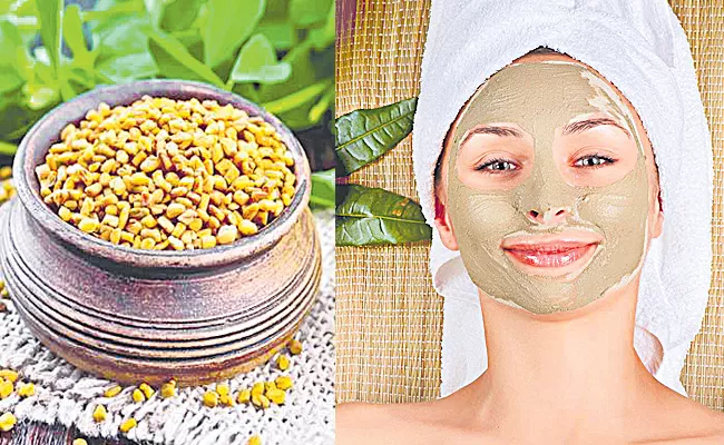 Beauty Tips: Methi Fenugreek Leaves Pack For Dark Circles Pores On Face - Sakshi