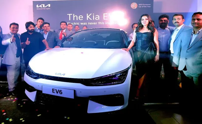 Kia Ev6 Electric Launched In India - Sakshi