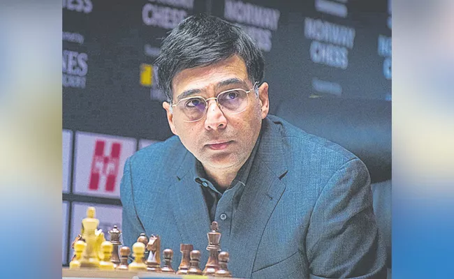 Viswanathan Anand Beats Wang Hao In 3rd Round Ends Top - Sakshi