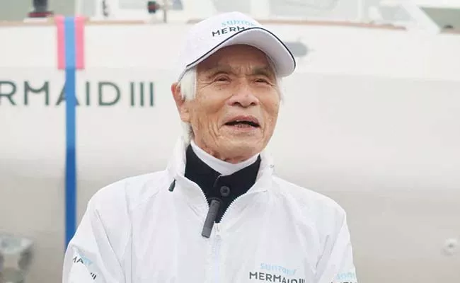 83 Year Old  Worlds Oldest To Sail Solo Across Pacific - Sakshi