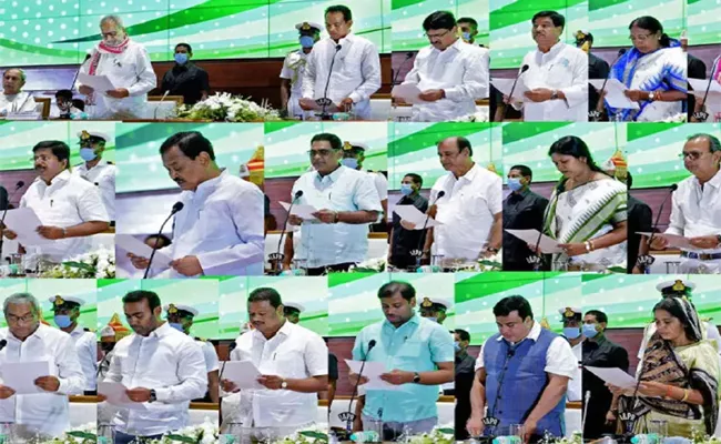 Orissa: Naveen Patnaik Cabinet Reshuffle 21 Ministers Take Oath - Sakshi