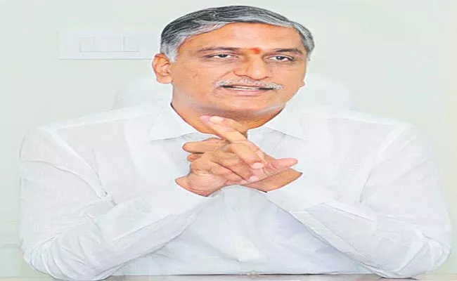 I Sleep In Hospital One Day A Month Says Telangana Health Minister Harish Rao - Sakshi