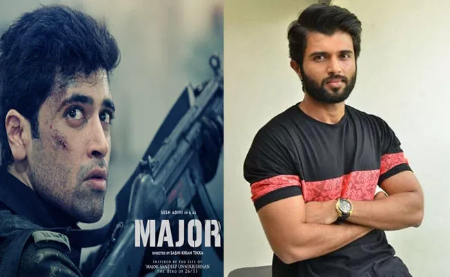 Vijay Devarakonda Tweet On Adivi Sesh Major After Watching Movie - Sakshi