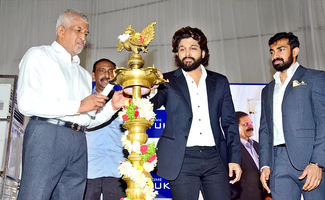 My Home Sayuk Venture launched by Iconic Star Allu Arjun in Hyderabad - Sakshi