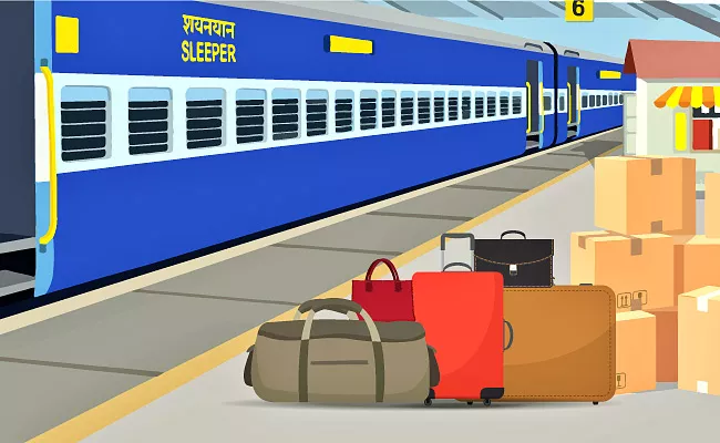 Indian Railways reinforces luggage policy - Sakshi