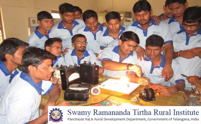 Swamy Ramananda Tirtha Rural Institute Technical Training for Unemployed Youth - Sakshi