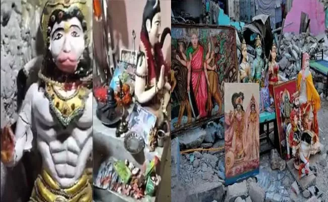 Hindu Temple Vandalised At Pakistan Karachi - Sakshi