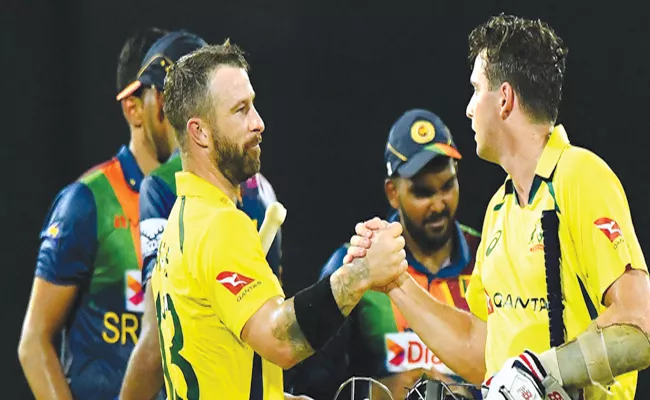 SL Vs Aus 2nd T20: Australia Beat Sri Lanka By 3 Wickets Won Series - Sakshi