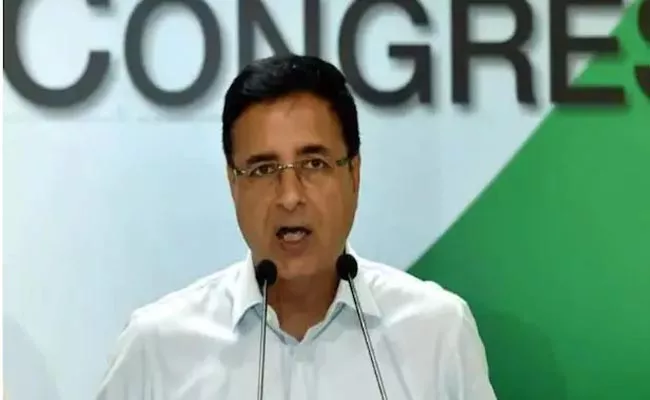 Randeep Surjewala Confused Goddess Sita With Draupadi - Sakshi