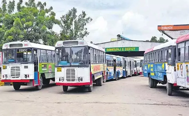 Hyderabad Students TSRTC Bus Pass Charges Hike  - Sakshi