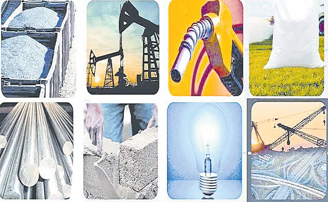 Index of eight core industries touch 13-month high in May - Sakshi