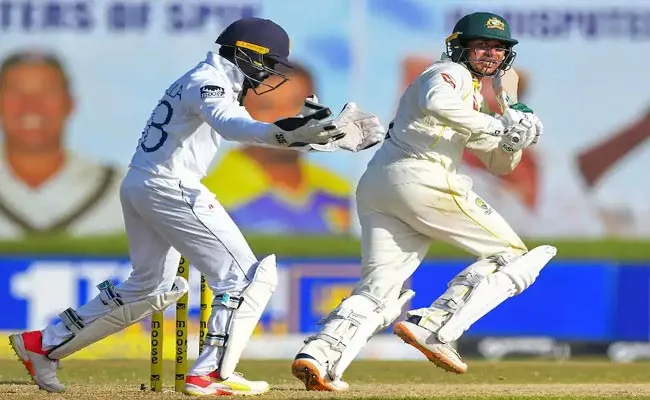 SL vs Aus1st Test: Australia Reach 313 8 At Day 2 - Sakshi