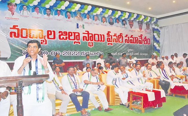 YSRCP Plenary in Districts Grand Scale Andhra Pradesh - Sakshi