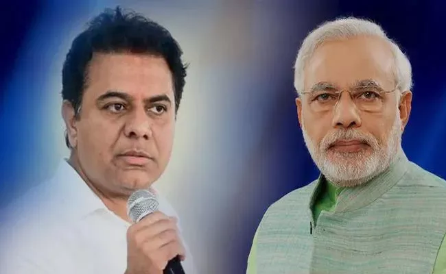 Minister KTR Letter To Prime Minister Narendra Modi - Sakshi