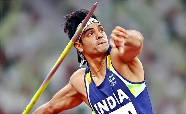 Neeraj Chopra Sets New Javelin Throw National Record Of 89.94m - Sakshi