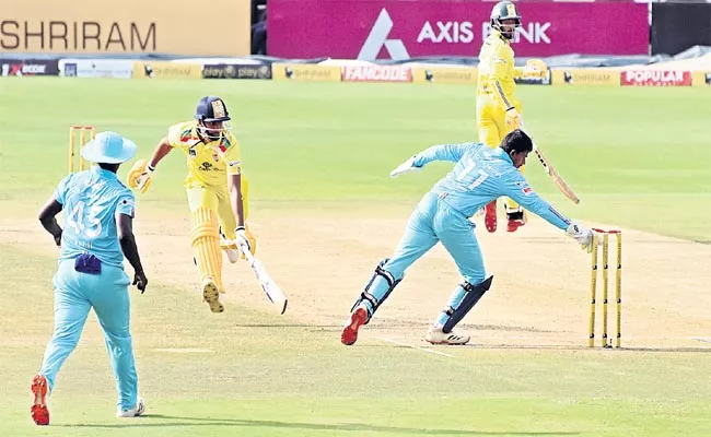 Andhra Premier League 2022: Vizag Warriors Beat Godavari Titans - Sakshi