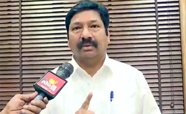 AP Minister Jogi Ramesh Fires On Chandrababu - Sakshi