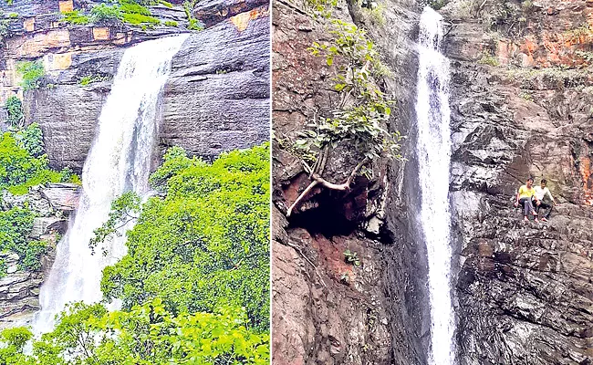 Heavy Rainfall Lashes Telangana Amazing Waterfalls Latest Photos - Sakshi