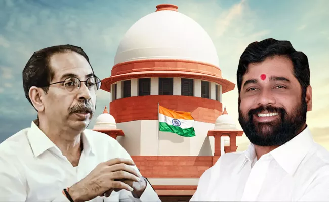 Supreme Court Refused Urgent Hearing to A Plea Filed by Uddhav Thackeray Faction Against Eknath Shinde Govt - Sakshi