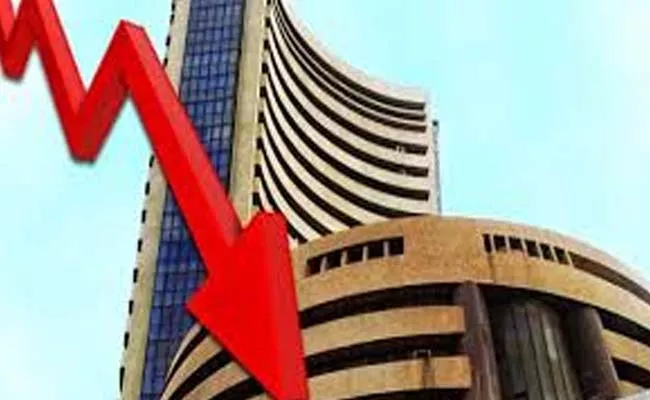 Sensex Plunges 509 Points Ahead Of Retail Inflation Data - Sakshi