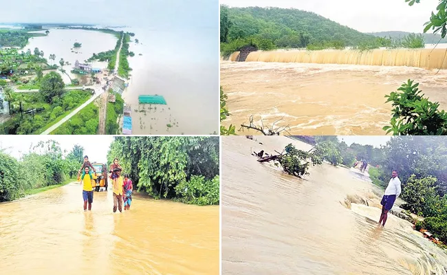 Photo Feature: Heavy Rainfall In Warangal Laknavaram Lake - Sakshi