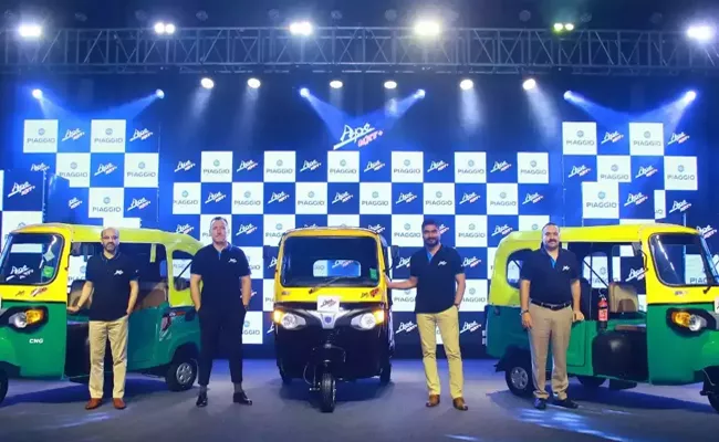 Piaggio Vehicles On Monday Launched An All New New Passenger Three Wheeler - Sakshi