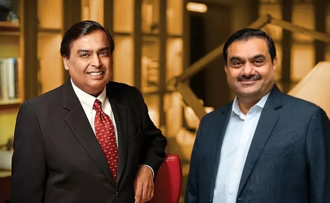 5g Spectrum Auction Race On Mukesh Ambani And Gautam Adani - Sakshi