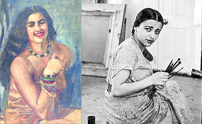 Azadi Ka Amrit Mahotsav Legendary Painter Amrita Sher Gil - Sakshi