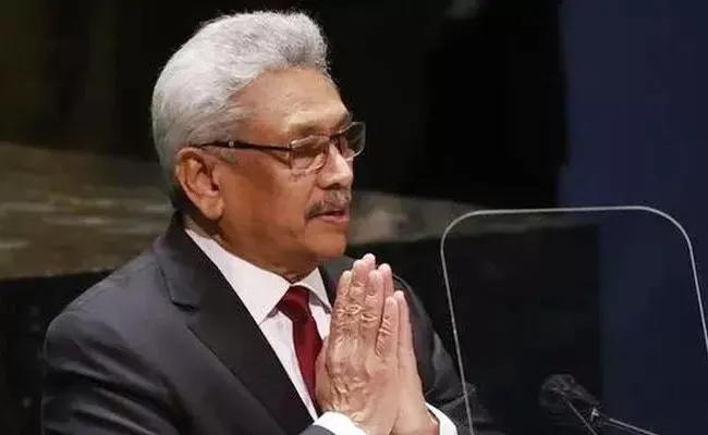 Sri Lanka President Gotabaya Rajapaksa resigned - Sakshi