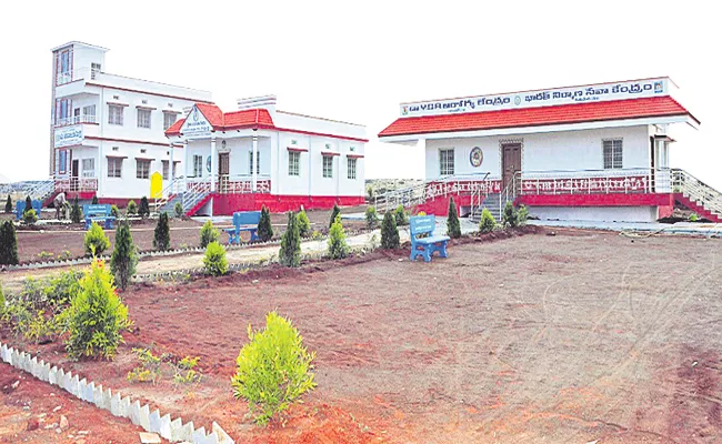 Permanent buildings for public facilities in villages in Andhra Pradesh - Sakshi