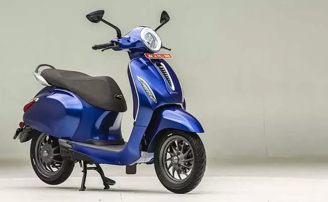 Bajaj Chetak electric scooters massive price hike in India - Sakshi