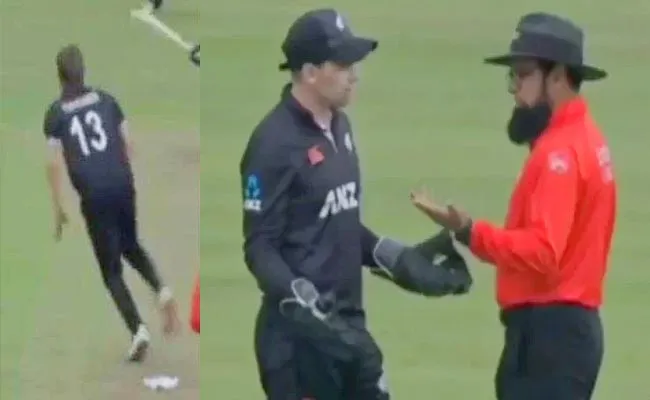 Ireland Batter Survives Umpire Reverses Decision On-Field Incident - Sakshi