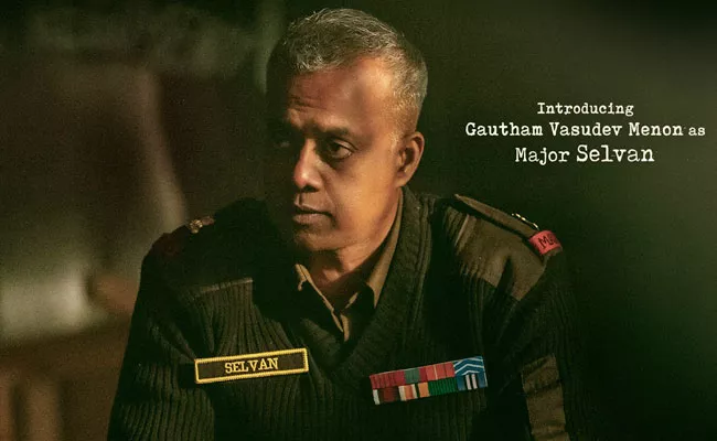 Sita Ramam: Gautham Menon As Major Selvan First Look Out - Sakshi