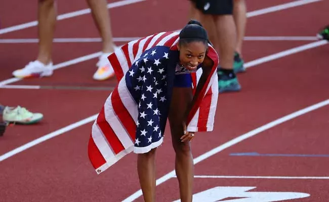 Track Legend Allyson Felix Signs-off Career With 19th World Medal - Sakshi