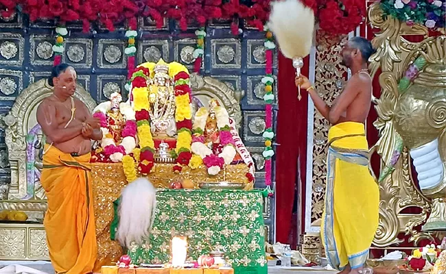 Sri Venkateswara Swamy Kalyanam in Atlanta city USA by TTD - Sakshi