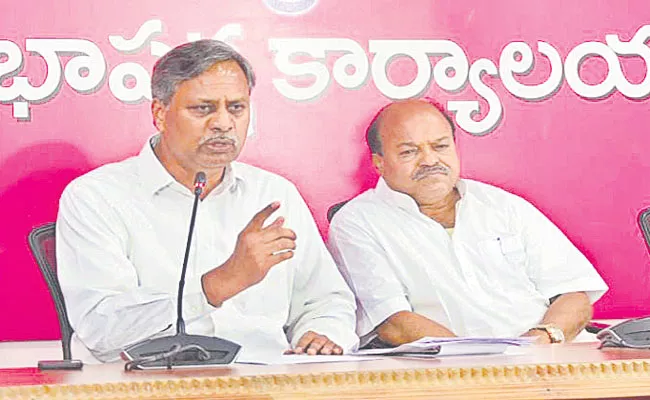 MLC Palla Rajeshwar Reddy Comments On Paddy Procurement - Sakshi