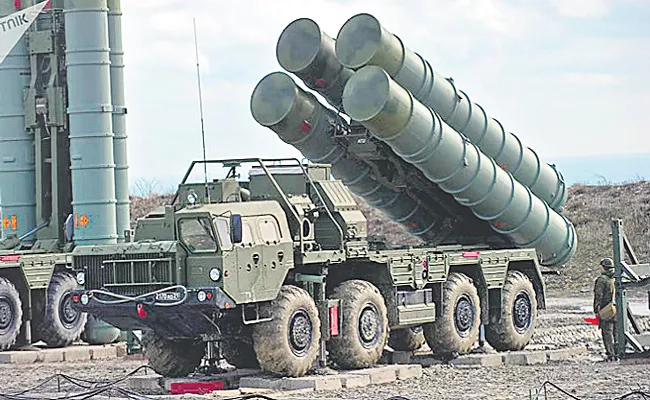 US approves sanctions waiver over India S-400 missile deal with Russia - Sakshi