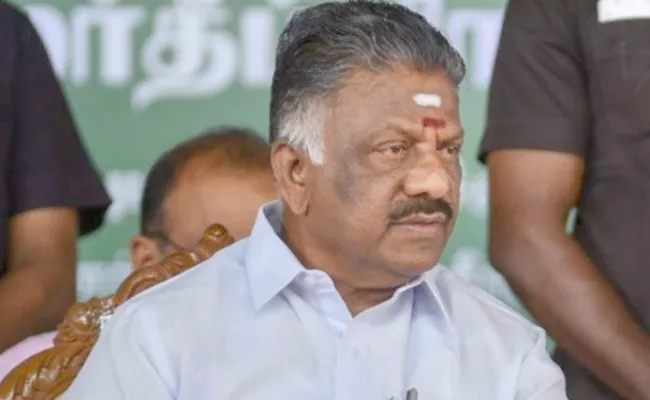 Panneerselvam Hospitalised With Covid-19 Symptoms - Sakshi