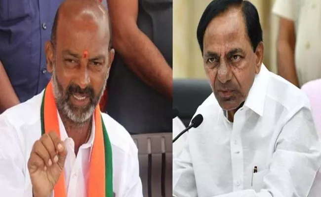 BJP President Bandi Sanjay Criticized Telangana CM KCR - Sakshi