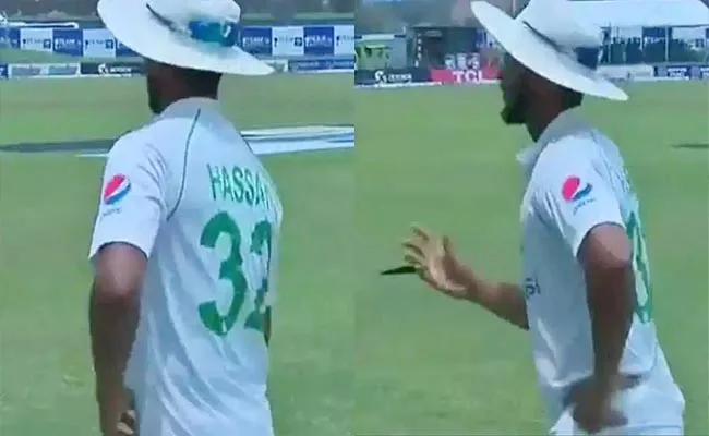 Hasan Ali Hilarious Dance Video Viral PAK vs SL 1st Test Galle - Sakshi