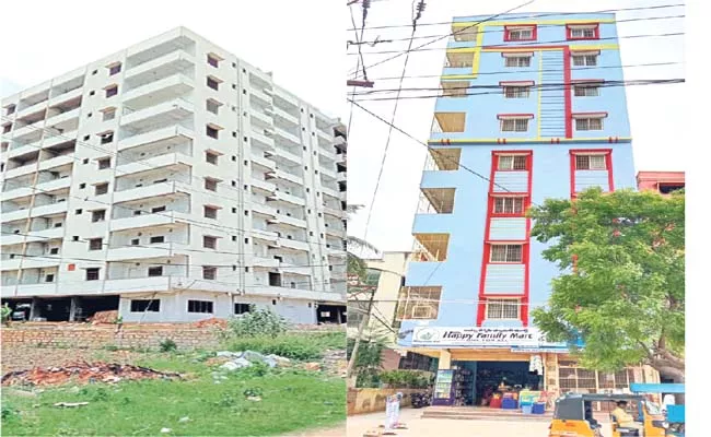 Violating Rules Construct Buildings During TDP Regime In Ananthapur - Sakshi