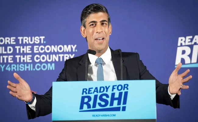 Rishi Sunak will make good PM shows UK opinion poll  - Sakshi