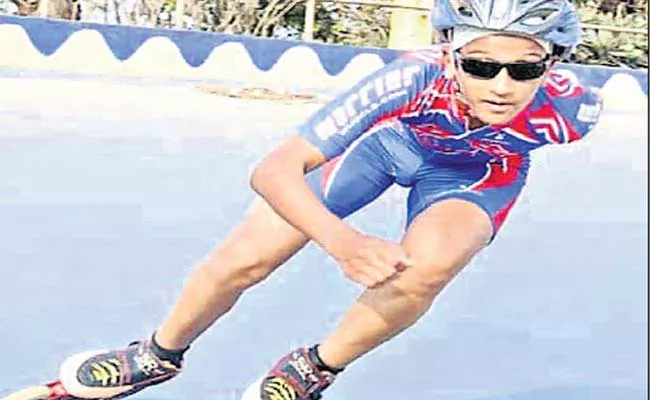 World Skating Games: Vizianagaram Youth Qualified To Participate Argentina - Sakshi