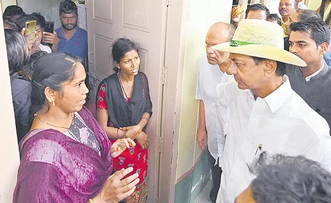 Foreign Conspiracy behind Cloudburst CM KCR On Heavy RainsForeign Conspiracy behind Cloudburst: CM KCR On Heavy Rains, Floods - Sakshi