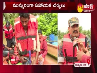 NDRF Teams Rescue Operations in Lanka Villages