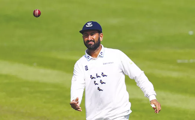 Cheteshwar Pujara Named As Sussex Interim Captain Against Middlesex Match - Sakshi