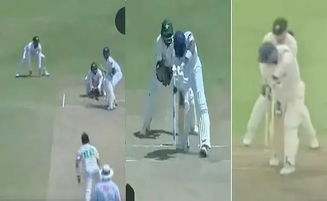 Yasir Shah Reminds Cricket Legend Shane Warne Ball-Of-The-Century - Sakshi