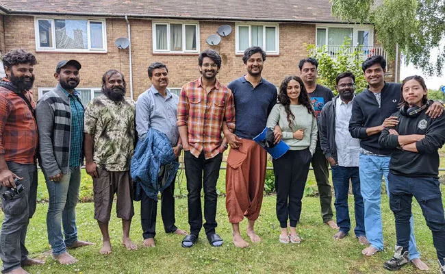 Naga Shourya, Malavika Nair Phalana Abbayi Phalana Ammayi Movie Shooting In London - Sakshi