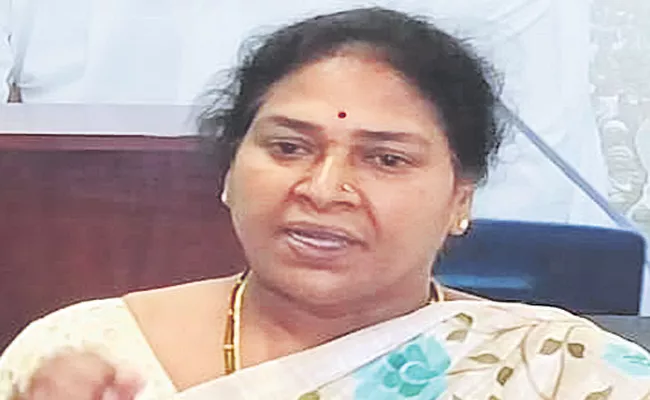 Pothula Sunitha Fires On Chandrababu And Anitha - Sakshi