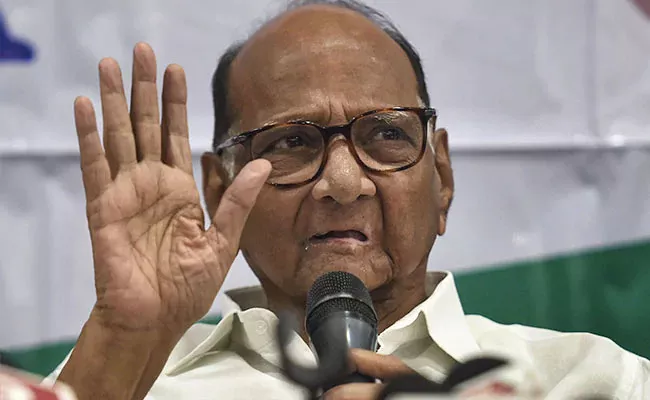 NCP Chief Sharad Pawar Dissolves All Departments of His Party - Sakshi